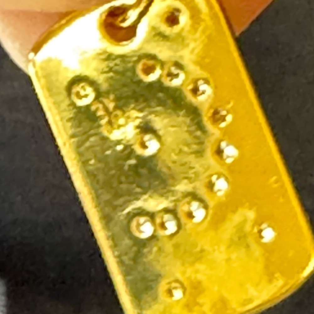 18k Celestial Pendant - Picture 7 of 7